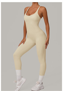 Vendita calda di nuovo stile da donna <span class=keywords><strong>Sexy</strong></span> Cross-Back scollo a V tuta sportiva <span class=keywords><strong>Fitness</strong></span> palestra <span class=keywords><strong>Fitness</strong></span> allenamento attillato attillato Yoga body - Product Image 6