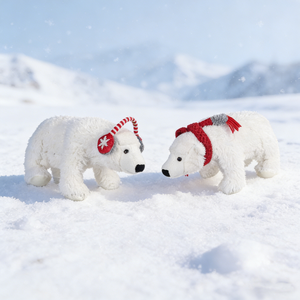 SOTE New Design <strong>Christmas</strong> White Polar Bear Plush <strong>Decoration</strong> <strong>Christmas</strong> <strong>Decoration</strong> - Product Image 1