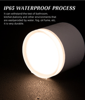 Lampe encastrée LED GX53 en aluminium, spot de plafond intérieur pour l'éclairage des hôtels