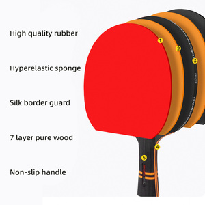 Youngjoy BOER ชุดไม้ตีปิงปอง A12 A12ทำจากฟองน้ำไม้ตีปิงปอง - Product Image 5