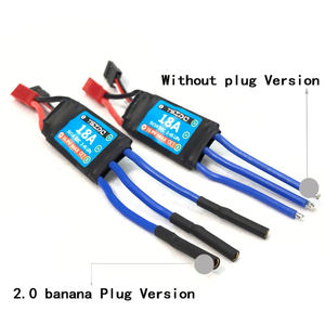 YSIDO <span class=keywords><strong>Mini</strong></span> ESC <span class=keywords><strong>Brushless</strong></span> 18A Contrôleur de vitesse pour RC Drift Car Kyosho TAMIYA WLtoys K989 <span class=keywords><strong>Mini</strong></span>-<span class=keywords><strong>Z</strong></span> <span class=keywords><strong>MINI</strong></span>-Q 1410 1230 1222 Moteur - Product Image 4