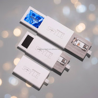 Carte de visite vidéo économique de 2,4 pouces avec mini écran LCD, incluant un coffret cadeau gratuit