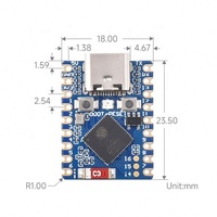 Mini carte de développement ESP32-S3 basée sur ESP32-S3FH4R2 processeur double cœur Fréquence 240MHz 2.4GHz Wi-Fi et Blue tooth 5 ESP32-S3