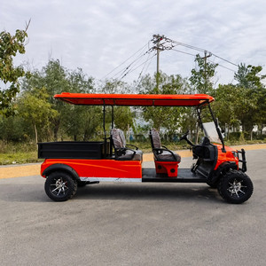 Voiturette <span class=keywords><strong>de</strong></span> golf utilitaire 4 places à moteur AC 4KW, directement <span class=keywords><strong>de</strong></span> l'usine, pour transport industriel en parc industriel, à vendre - Product Image 3
