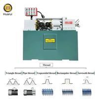 Machine automatique de laminage de filetage de tige hydraulique à deux axes