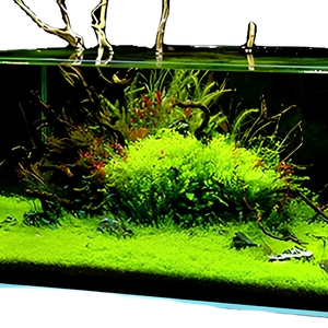 Eisenarmes Glas-Aquarium Rahmenlos Rechteckig Ultraklares Glas-Aquarium für Wohnzimmer Aquascape Süßwasserbecken - Product Image 2