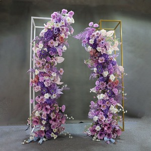 Arche de roses artificielles en soie écologiques faites à la main sur mesure pour <span class=keywords><strong>mariage</strong></span>, maison, hôtel et restaurant, toile de fond pour la photographie - Product Image 5