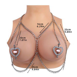 ใหม่ตัวหนีบหัวนมรูปไข่มุกพร้อมอุปกรณ์เสริมของเล่นผู้หญิงที่ช่วยกระตุ้นหน้าอกเหล็กสำหรับฤดูใบไม้ผลิ - Product Image 5