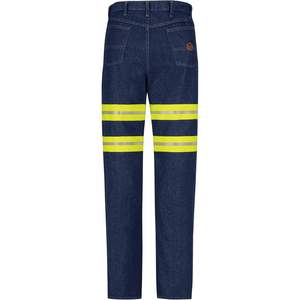 Custom <b>Men's</b> Enhanced Visibility Relaxed-Fit Workwear <b>Jean</b> Comfortable and Stylish <b>for</b> <b>Work</b> Environments - Product Image 2
