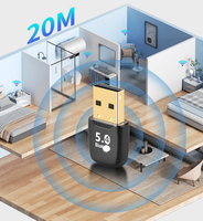 Adaptateur BLE 5.4 sans pilote, récepteur émetteur USB interne sans fil BT pour ordinateur de bureau en stock