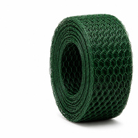 Grillage hexagonal en PVC SSX SX-6145 de calibre 12 pour cages à lapins, vente en gros, directement de l'usine, services de découpe et de tissage offerts