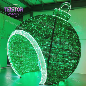 Arche lumineuse de Noël en forme de boule : Créez une passerelle festive pour les hôtels, les places publiques, les centres commerciaux et les marchés de fin d'année - Product Image 5