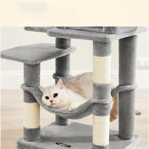 Arbre à chat pour grands chats, grand arbre à chat, pilier d'escalade pour chat, structure d'escalade pour chaton, intégration de nid pour chat, personnalisable - Product Image 4