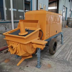 Pompe à béton portable <span class=keywords><strong>LOVO</strong></span>, petite, diesel/électrique, avec moteur et pièces détachées d'origine Schwing - Product Image 1
