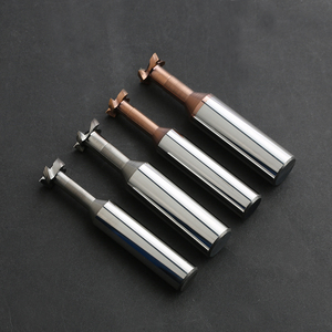 TスロットRアングルエンドミルカッタータングステンカーバイド65 HRC Tinコーティングスロットカッター - Product Image 4