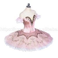 Ballet Tutu Costume Adulte Personnalisé Classique rose fée Danse Robe Femmes Compétition 12 Couches Ballet Tutu Professionnel