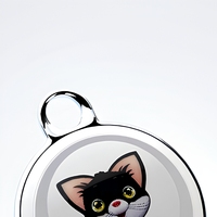 Traceur GPS Bluetooth double positionnement pour animaux de compagnie, collier anti-perte, suivi en temps réel, autonomie ultra-longue pour chats et chiens, compatible Apple