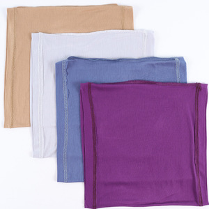 Bonnet Turban Instantané en Coton Jersey pour Femme Musulmane avec Trou pour les Oreilles, Doux, Respirant, Écologique, Idéal comme Sous-Hijab ou Foulard - Product Image 5