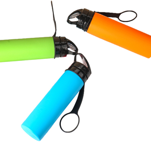 Customized Promotional Multi-Color <b>Silicone</b> Collapsible Water Bottle Outdoor Camping and Travel Food Grade <b>Silicone</b> Cup - Product Image 3