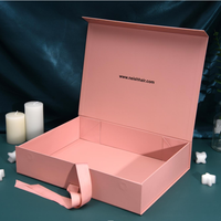 Boîtes cadeaux en carton rigide magnétique pour la Saint-Valentin 2023, pour bijoux et montres - Emballage moderne de luxe, recyclable, tailles personnalisées