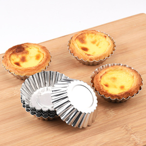 <span class=keywords><strong>Moule</strong></span> à tarte aux oeufs réutilisable fer blanc rond Muffin tasse antiadhésive cuisson tasse bricolage <span class=keywords><strong>Mini</strong></span> tarte étain tartelette casserole Puto tasse chocolat <span class=keywords><strong>moule</strong></span> - Product Image 3