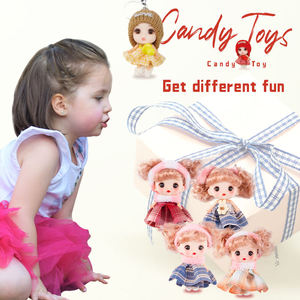 Boîte surprise, costumes variés, mini poupées en vinyle, sacs, ornements, porte-clés mignons, cadeaux pour filles, bonbons, jouets pour enfants - Product Image 4