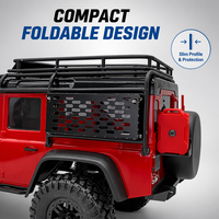 Table de camping pliante en métal pour Crawler RC 1/18, kit d'accessoires CNC pour pièces de modification de voiture tout-terrain à l'échelle 1:18