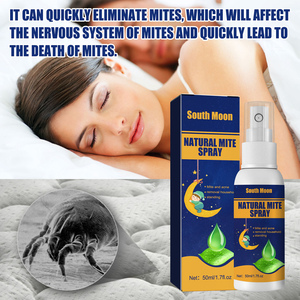 Hot Sale South Moon Natural <strong>Mite</strong> <strong>Spray</strong> Cloth Demodex Removal <strong>Spray</strong> Home Care Product - Product Image 3