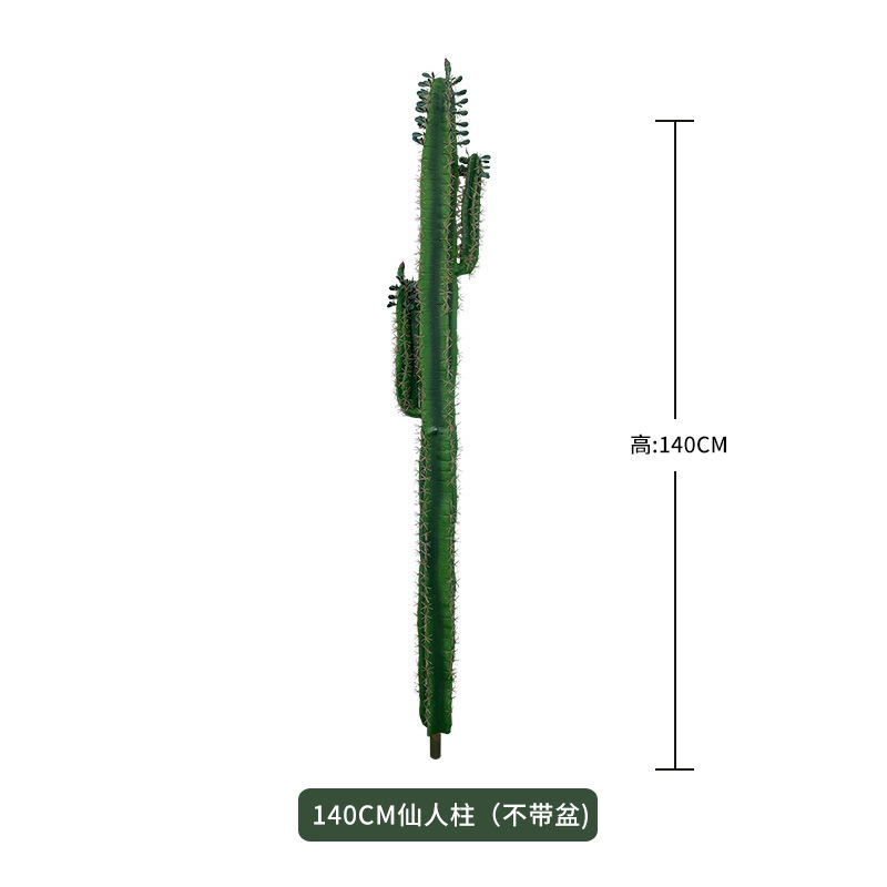 Plante succulente 140cm (sans base noire)