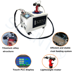 Machine à riveter automatique SZENT de qualité industrielle, alimentation 220V 300W, outil d'alimentation automatique pour rivets - Product Image 3