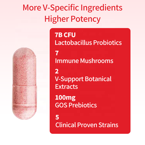 Probiotiques vaginaux pour femmes très vendus, équilibre du pH, soins féminins, probiotiques pour femmes, capsules vaginales - Product Image 4