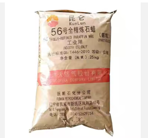Cire de paraffine entièrement raffinée Kunlun 58 60 avec matières premières à vendre - Product Image 5