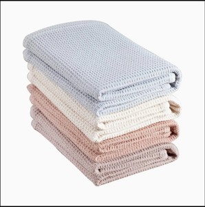 Logotipo personalizado bordado 100% algodón Golf toallas de cocina desechables microfibra Waffle tela servilletas para Golf cocina uso - Product Image 6