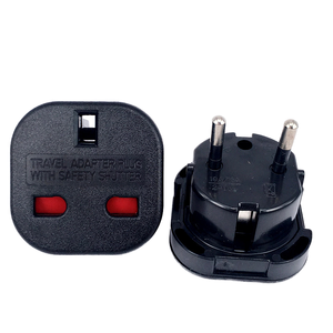 Mini <span class=keywords><strong>adaptateur</strong></span> Portable Euro vers UK Plug Europe Eu 2 broches vers <span class=keywords><strong>l</strong></span>'<span class=keywords><strong>Angleterre</strong></span> Uk 3 broches <span class=keywords><strong>adaptateur</strong></span> <span class=keywords><strong>de</strong></span> <span class=keywords><strong>prise</strong></span> <span class=keywords><strong>électrique</strong></span> diamètre <span class=keywords><strong>de</strong></span> <span class=keywords><strong>prise</strong></span> 4.0mm - Product Image 2