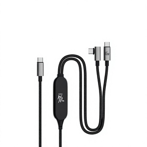 Cable de Datos Nubia RedMagic 100W 2 en 1, Cable de Carga Tipo-C, Carga Rápida de 45W, Cto2c, Compatible con Apple, Xiaomi, Cooler 8Pro - Product Image 1