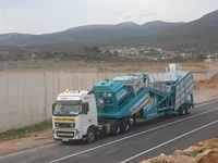 100 m3/h CAPACITÉ MOBILE D'INSTALLATION DE BÉTON À VENDRE! 2 ANS DE GARANTIE! HAUTE QUALITÉ! EN STOCK!