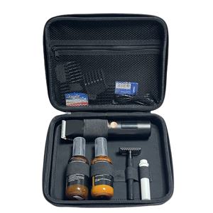 OEM fibre de carbone tissu cuir étanche coque rigide étui de rangement épilation rasoir usage spécial sacs étuis - Product Image 1