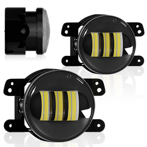 Đèn sương mù tròn 4 inch 30 Watt mới ra mắt trên cản trước củ<span class=keywords><strong>a</strong></span> xe phù hợp với xe máy jeepjk - Product Image 1