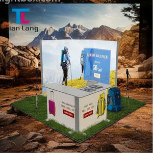 Stand Modular de Tela OEM 10x20 con Marco de Aluminio Personalizado y Tela Tensada por Sublimación - Product Image 5