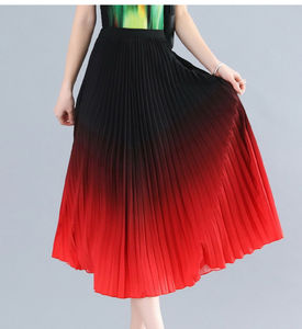 2023 d'été Couston Offre Spéciale Plissé Miyake Taille Haute Plissée <span class=keywords><strong>Mi</strong></span> <span class=keywords><strong>Longue</strong></span> Fente Femmes <span class=keywords><strong>jupe</strong></span> Droite <span class=keywords><strong>Tube</strong></span> De <span class=keywords><strong>Jupe</strong></span> - Product Image 2