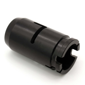 Độ chính xác cao tùy chỉnh thực hiện CNC gia công phần nhôm Coupler kết nối ống Adapter kết nối trục khoan dây EDM - Product Image 2