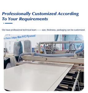 Panneaux de coffrage en PVC plastique pour <span class=keywords><strong>béton</strong></span> de construction, couleur bleue, <span class=keywords><strong>prix</strong></span> moins cher, recyclés, réutilisables plus de 30 fois, 8 mm, pour dalles - Product Image 3