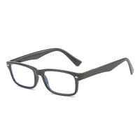 ZY18216 1pc Lunettes de lecture correctrices unisexes pour hommes et femmes, monture carrée TR, charnière à ressort, adaptées à toutes les formes de visage, presbytie