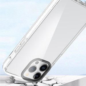 Coques de téléphone personnalisées en dropshipping, transparentes, antichoc, en acrylique TPU+PC pour iPhone 17, 16, 16 Plus, 16 Pro - Product Image 6