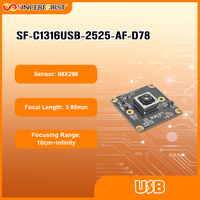 Module de caméra Starlight CMOS Sensor IMX298 16MP 4K USB 2.0 UVC PDAF autofocus avec mini PCB pour vision industrielle, IAoT et kiosque intelligent