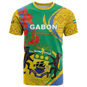 Camiseta Deportiva Casual <span class=keywords><strong>de</strong></span> Secado Rápido con Estampado Personalizado <span class=keywords><strong>de</strong></span> Pantera Negra <span class=keywords><strong>de</strong></span> Gabón para Hombre, Camiseta <span class=keywords><strong>de</strong></span> Jersey a Bajo Precio - Product Image 3