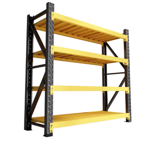 Estanterías Metálicas Sin Tornillos, Estanterías de Almacenamiento de Servicio Mediano, Sistemas de Estanterías para Almacenes, Estanterías Apilables Reforzadas y Estables - Product Image 1