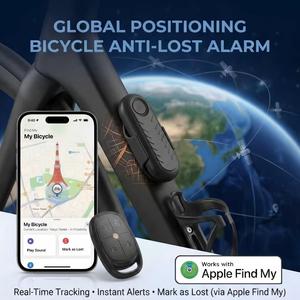 Alarma Impermeable para Bicicleta con Carga USB, Alarma Antirrobo para Motocicleta y Bicicleta Eléctrica, Control Remoto Inalámbrico, Detector de Vibraciones - Product Image 3