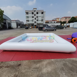 Pista de carreras de karts inflable comercial para niños, zona de juegos suave al aire libre, tipo bumper car. - Product Image 6