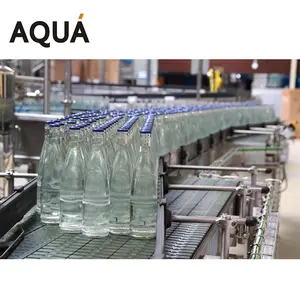China AQUA Maquinaria Automática Beber Agua Mineral Máquina de Llenado/Planta de Agua